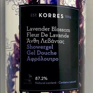 KORRES Body Bath Shower Gel  LAVENDER BLOSSOM